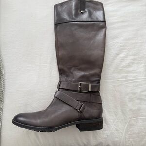 Franco Sarto Women's Gray Ankle Boots